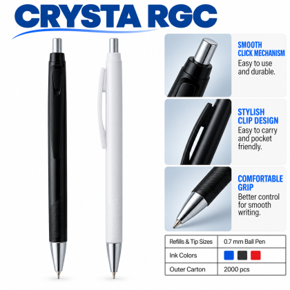 Crysta RGC 0.7mm Premium Promotional Ball Pen