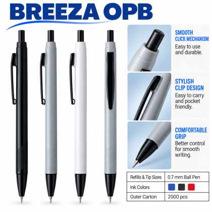 Breeza OPB 0.7mm Premium Promotional Ball Pen